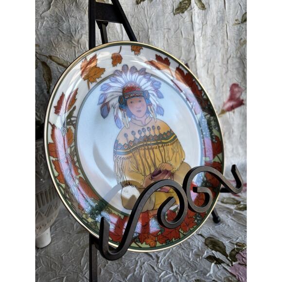 UNICEF Heinrich Collector Plate "Child of the U.S.A." 756/24,500 - Picture 3 of 7